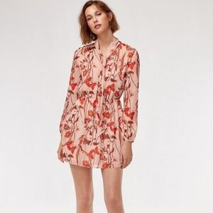 Aritzia Little Moon Saffron Dress